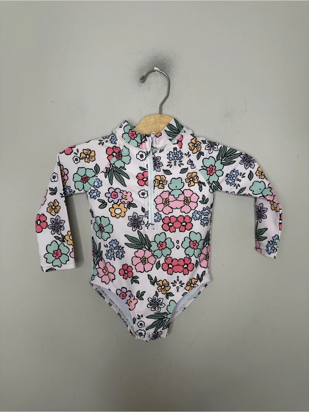 $12‎ ADD ON Ruffle Butts swimsuit RASHGUARD SWIM SUIT 12-18m little haven cloth